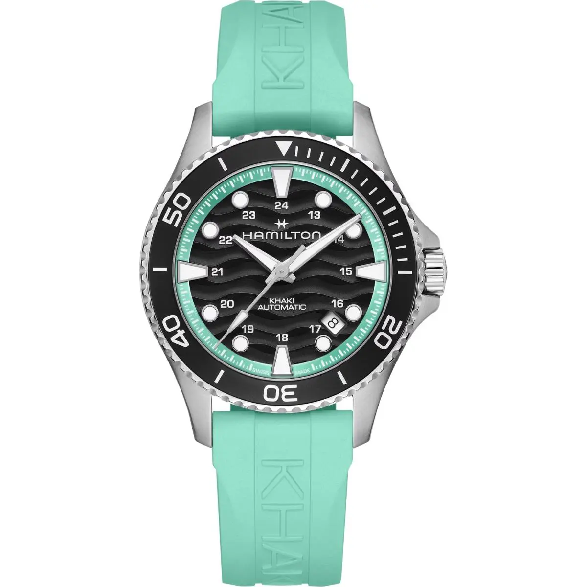 Hamilton Khaki Navy Scuba Automatic Black Dial Men`s Watch H82415331