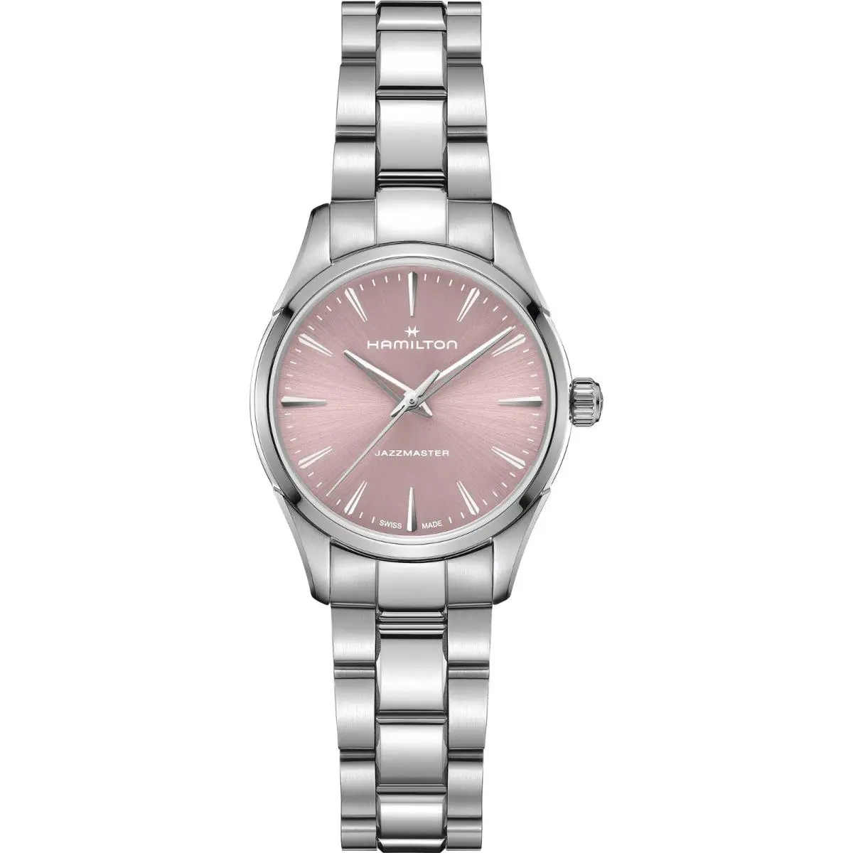 Hamilton Jazzmaster Quartz Pink Dial 32mm Women`s Watch H32301171