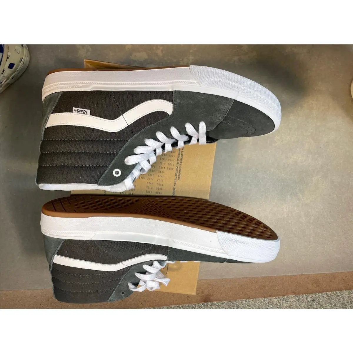 Vans shoes - Vans Skate Sk8-Hi - Skate - VN0005V039L - Gray 3