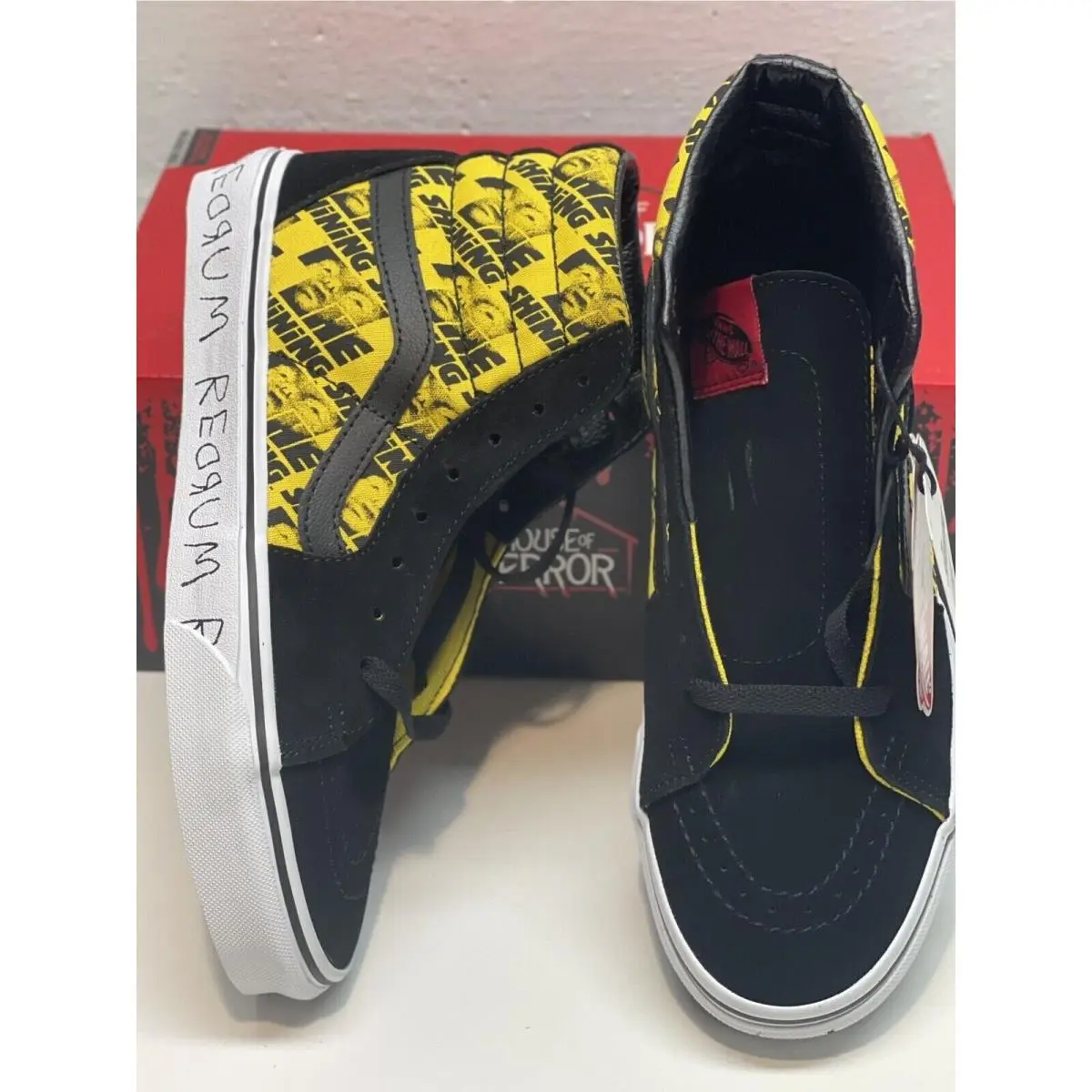 Vans shoes - Vans House Of Terror Sk8-Hi The Shining - Yellow 2