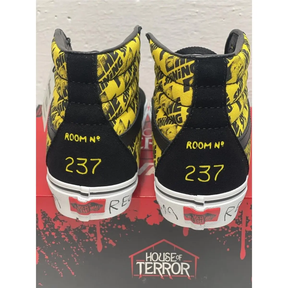 Vans shoes - Vans House Of Terror Sk8-Hi The Shining - Yellow 1