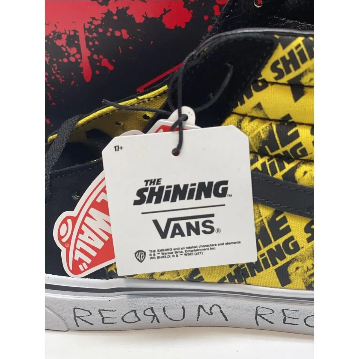Vans shoes - Vans House Of Terror Sk8-Hi The Shining - Yellow 4