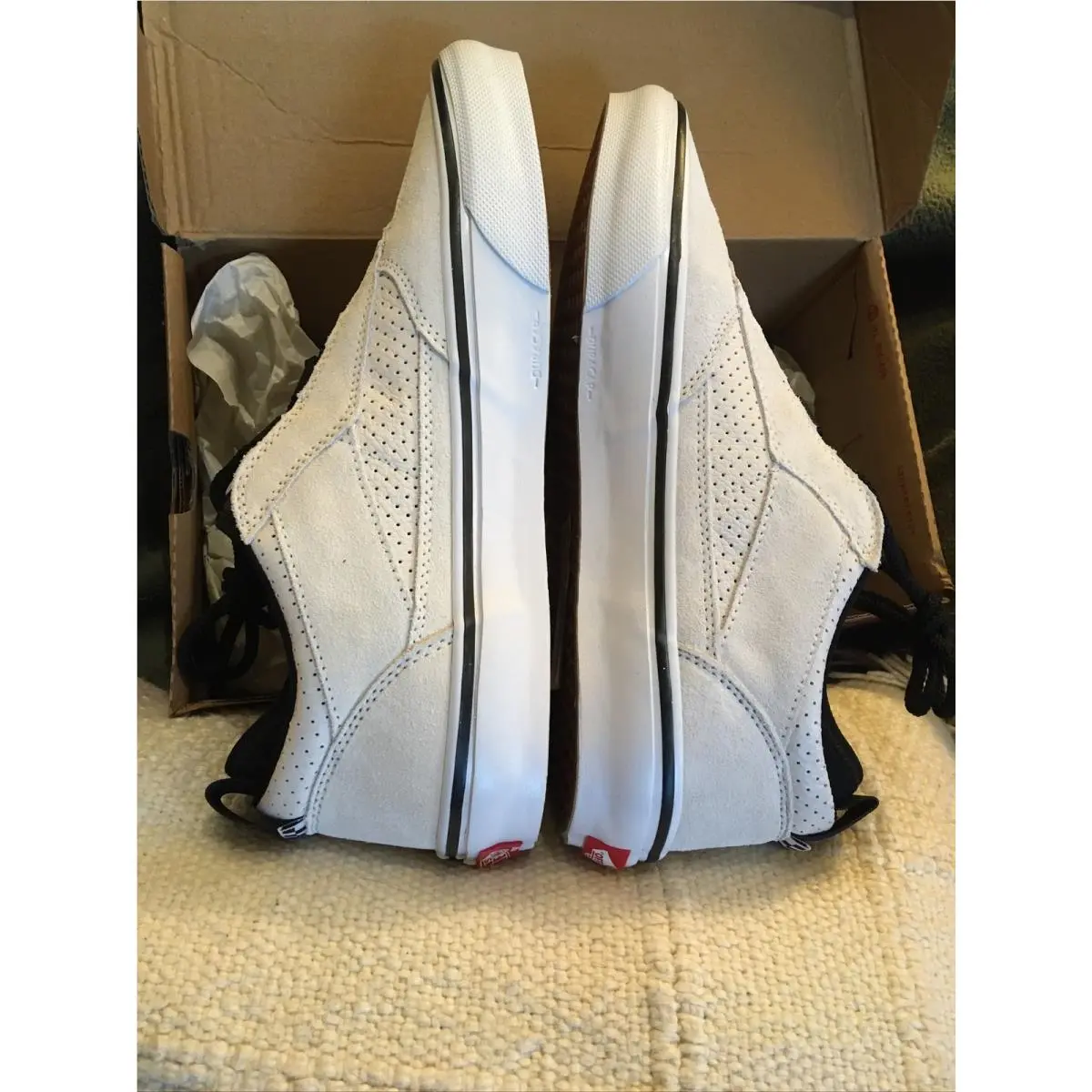 Vans shoes - VANS Palace Low - Palace Low - VN0007QXJVY - White 9