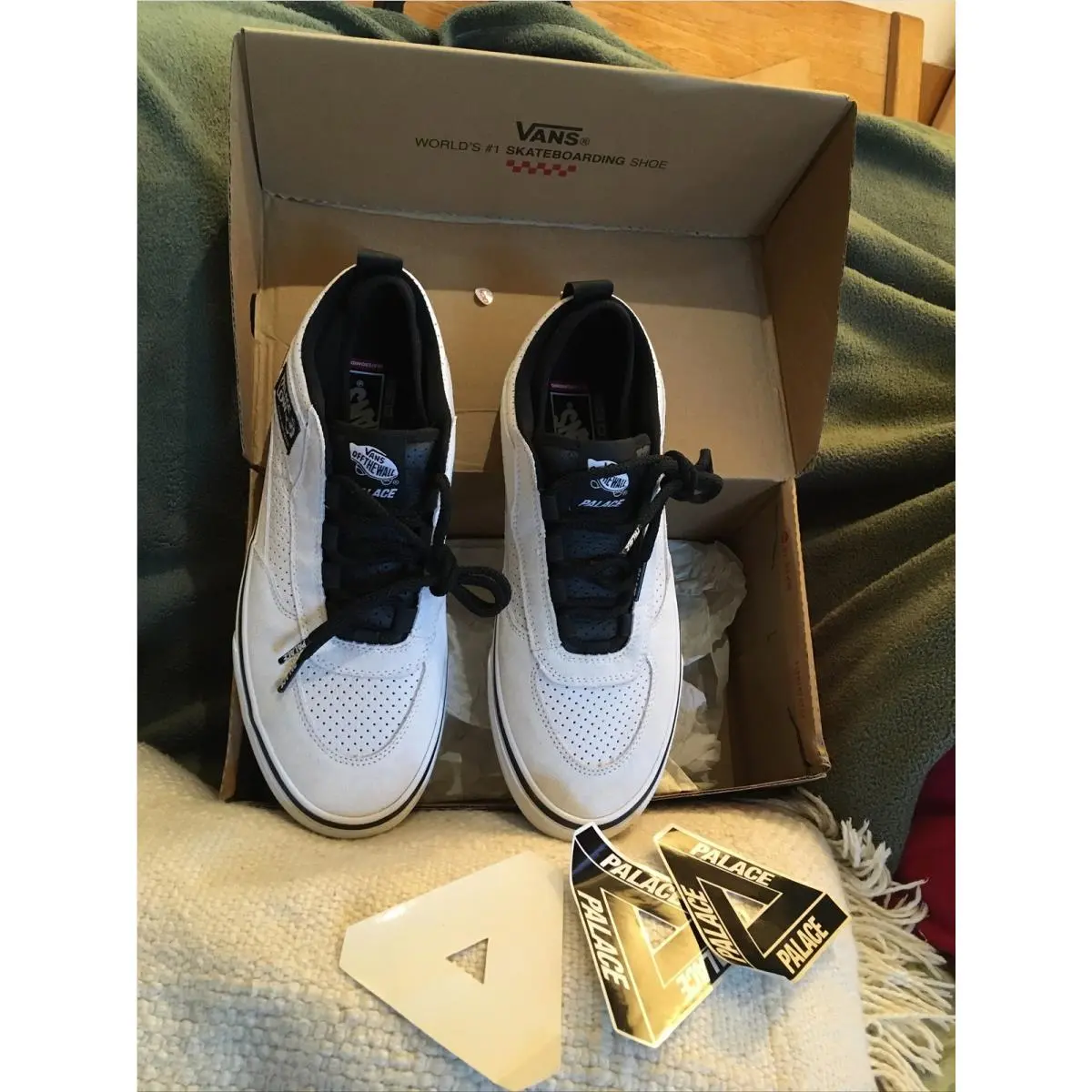 Vans shoes - VANS Palace Low - Palace Low - VN0007QXJVY - White 3