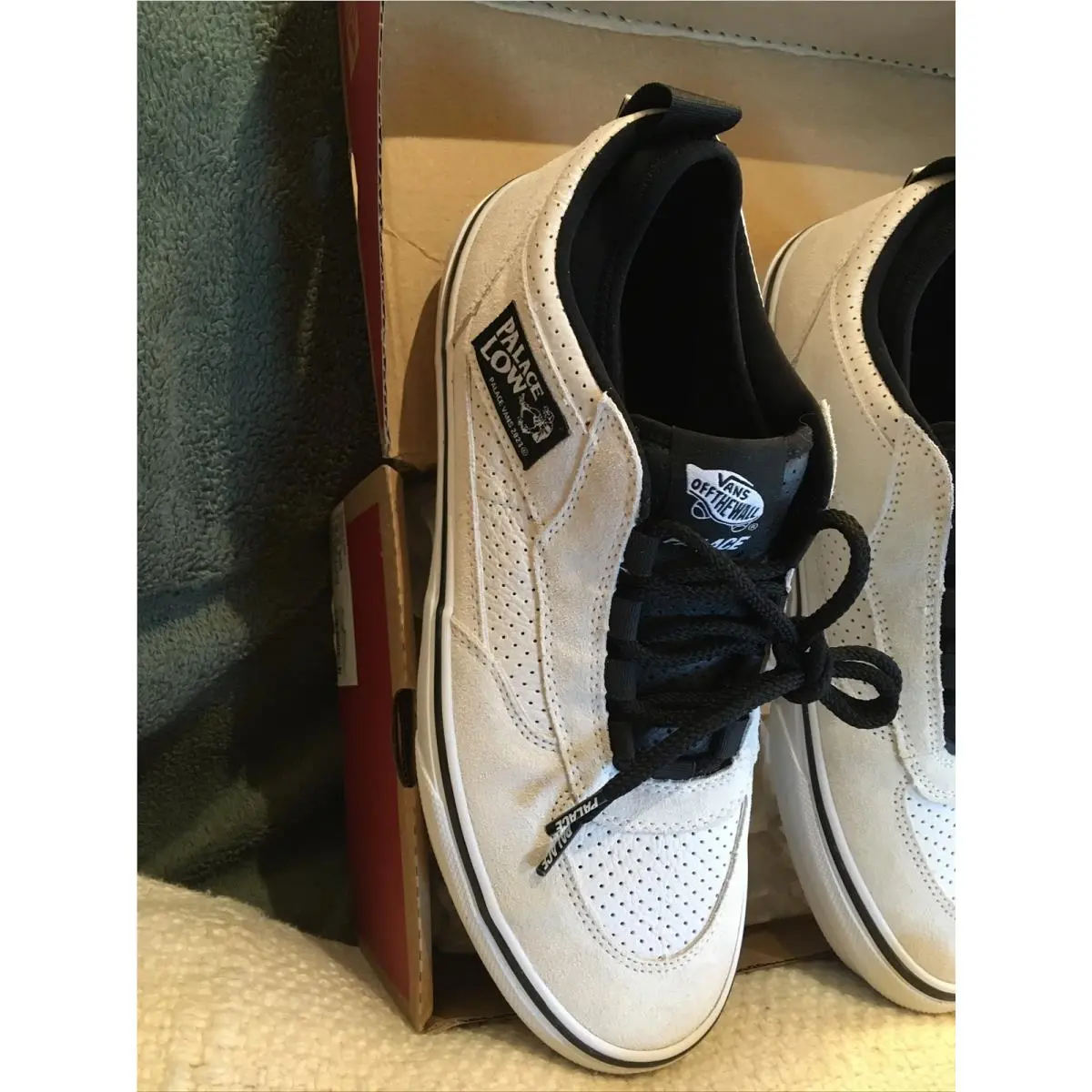 Vans shoes - VANS Palace Low - Palace Low - VN0007QXJVY - White 4