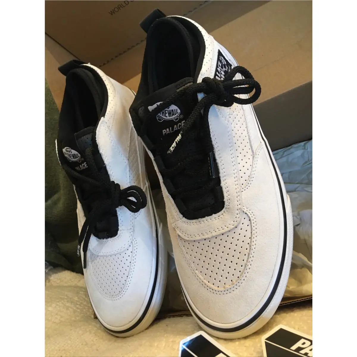 Vans shoes - VANS Palace Low - Palace Low - VN0007QXJVY - White 5