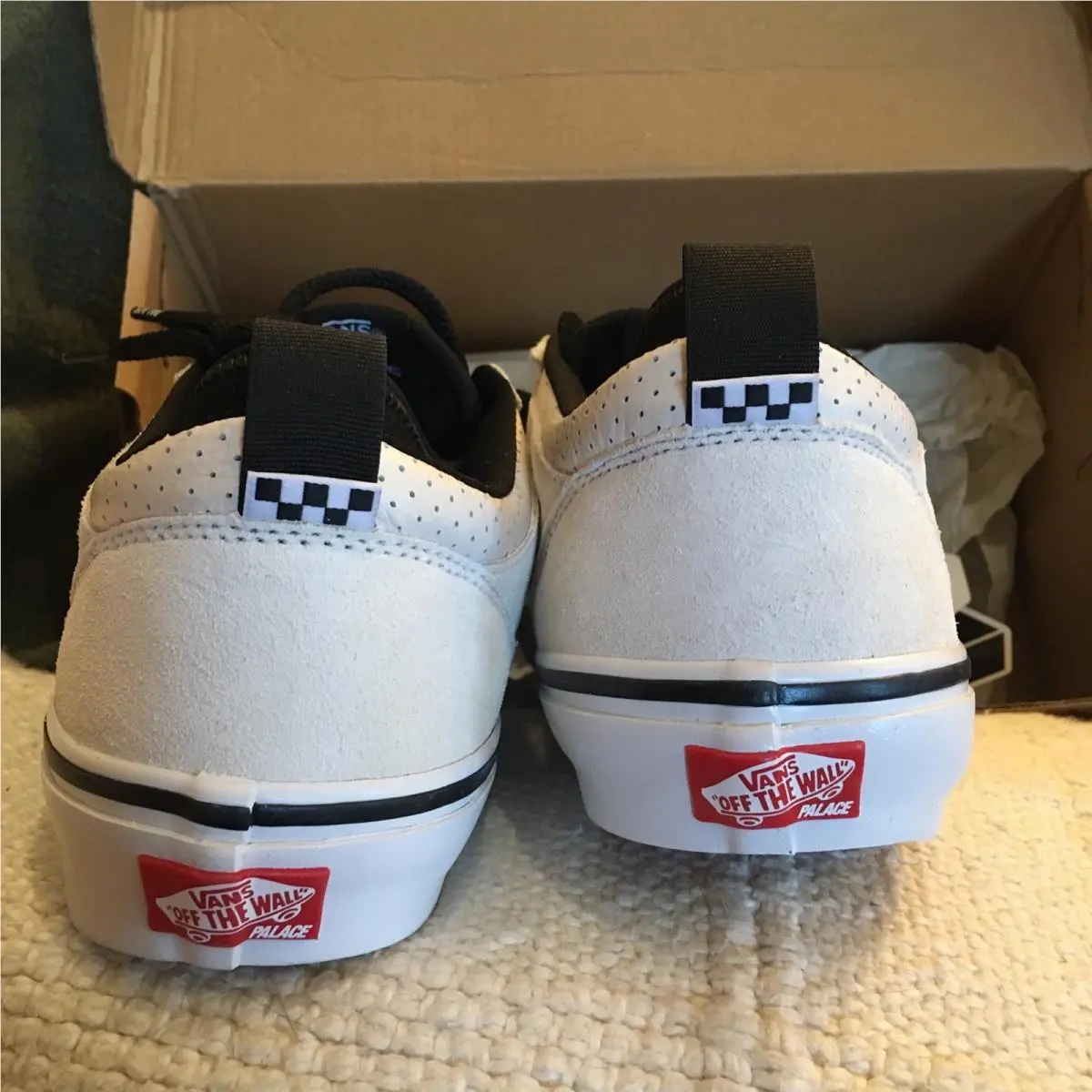 Vans shoes - VANS Palace Low - Palace Low - VN0007QXJVY - White 6