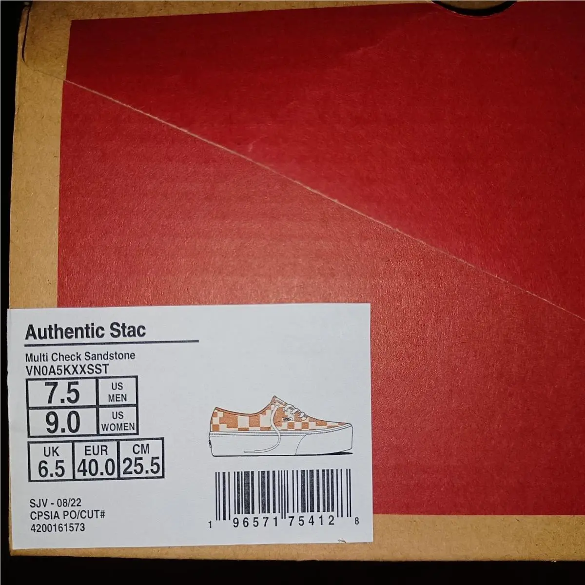 Vans shoes - VANS Authentic Platform - Authentic Platform - VN0AKXXSST - Sandstone 0