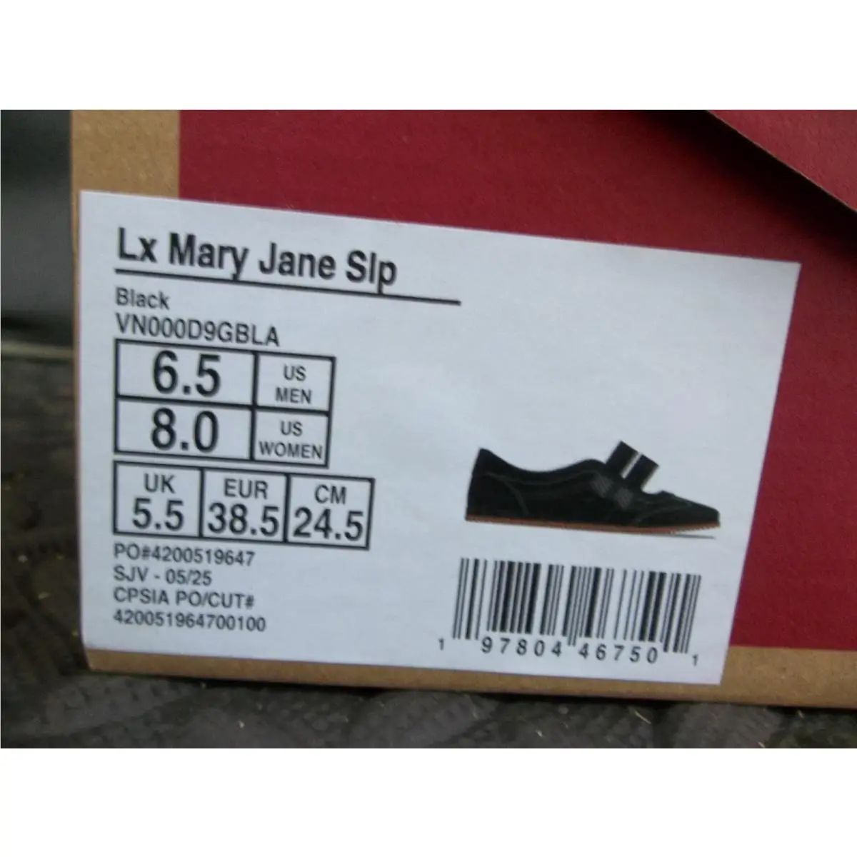 Vans shoes - VANS LX MARY JANE SLIP ON - Black 3