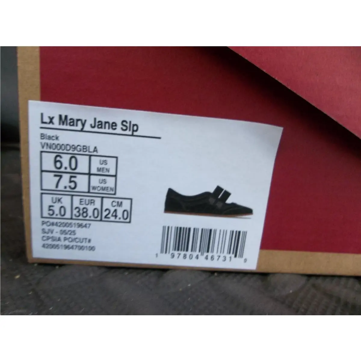 Vans shoes - VANS LX MARY JANE SLIP ON - Black 3