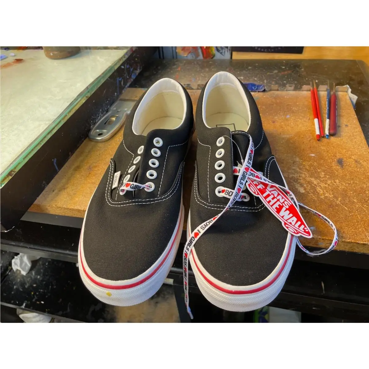 Vans shoes - era - era - VN0A4U39WKU - Black 4