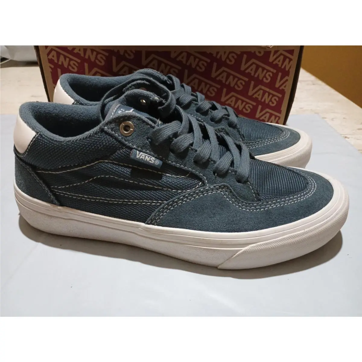 Vans Rowan Pro Mirage Blue / White 7m