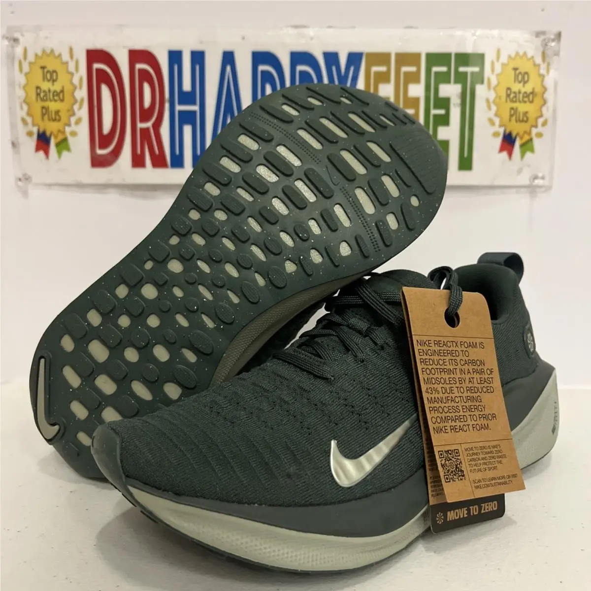 Nike shoes - Nike Infinity Run - Infinity Run - DR2670-304 - Green 0