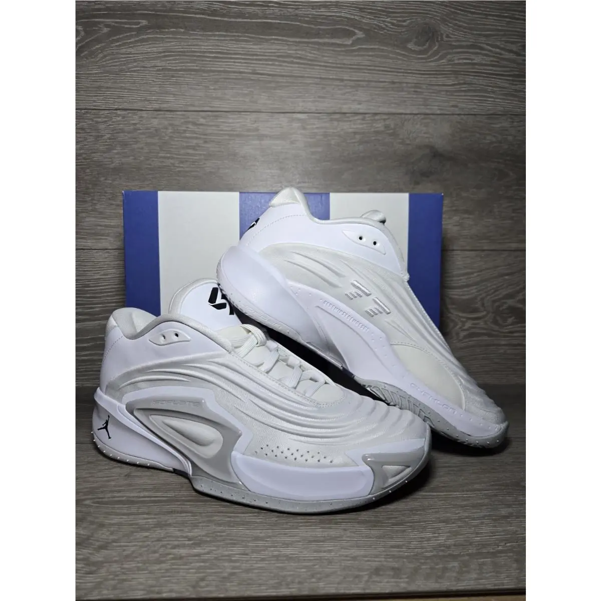 Nike Air Jordan Luka 3 Tb White-black-grey Fog FQ7453-106 Mens Size 10