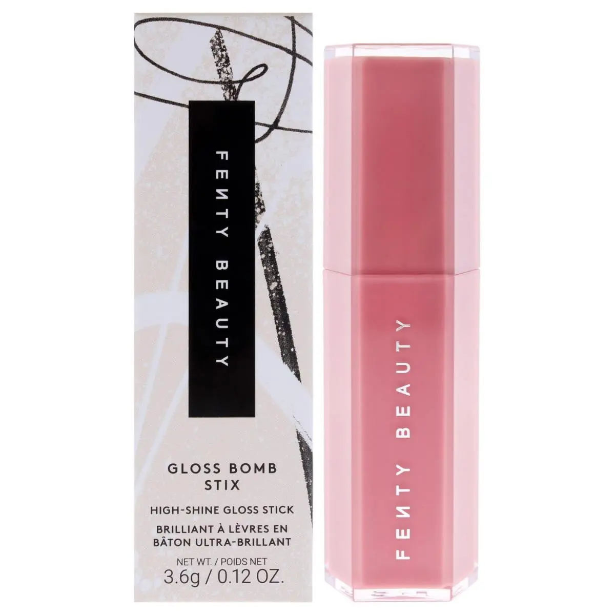 Lipstick Gloss Bomb Stix High Shine 0.12 oz 04 Is It Fussy  Women by Fenty Beauty