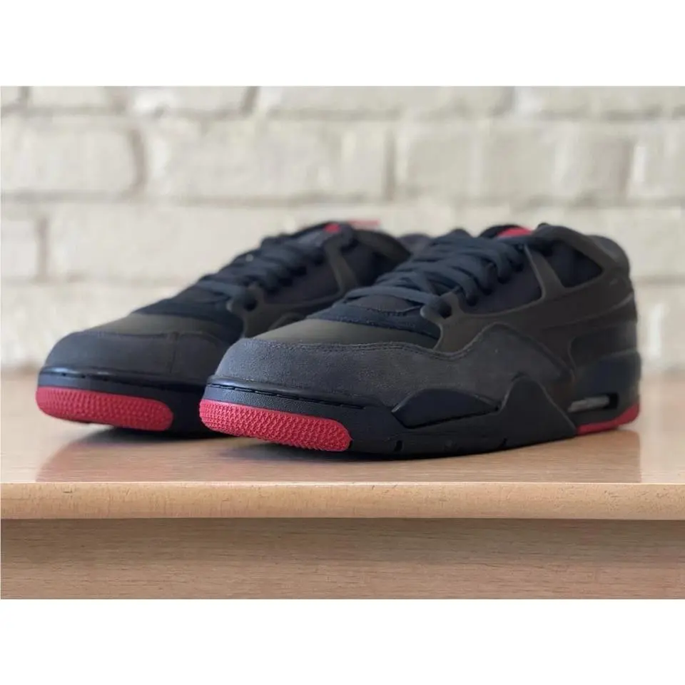 Nike shoes - Air Jordan 4 - Air - FQ7939060 - Black Varsity Red Anthracite 3