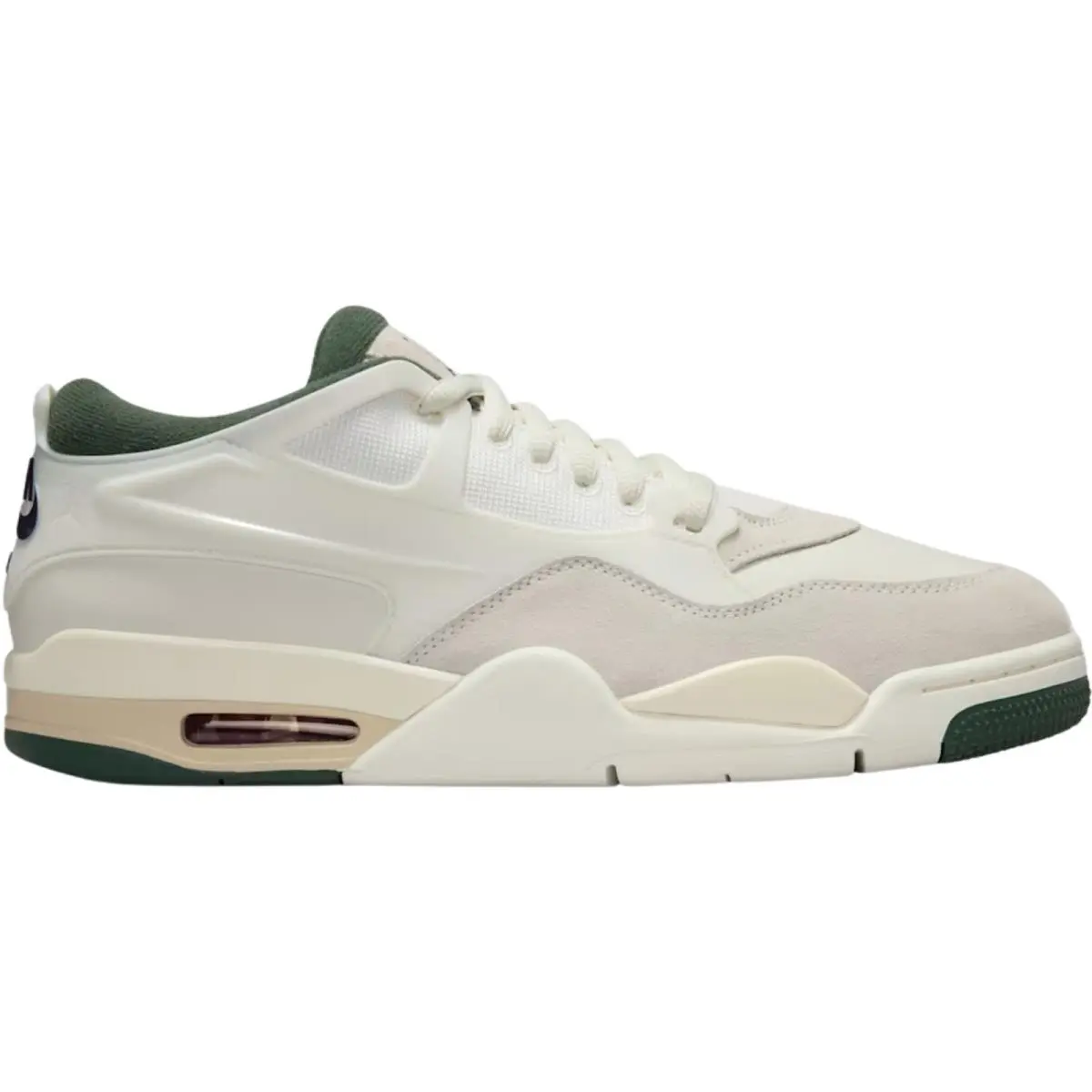Air Jordan 4 RM Men Sneaker Shoe US Size 7-14 Colors Casual Sail/Light Cream/Midnight Green/Dark Raisin by Nike