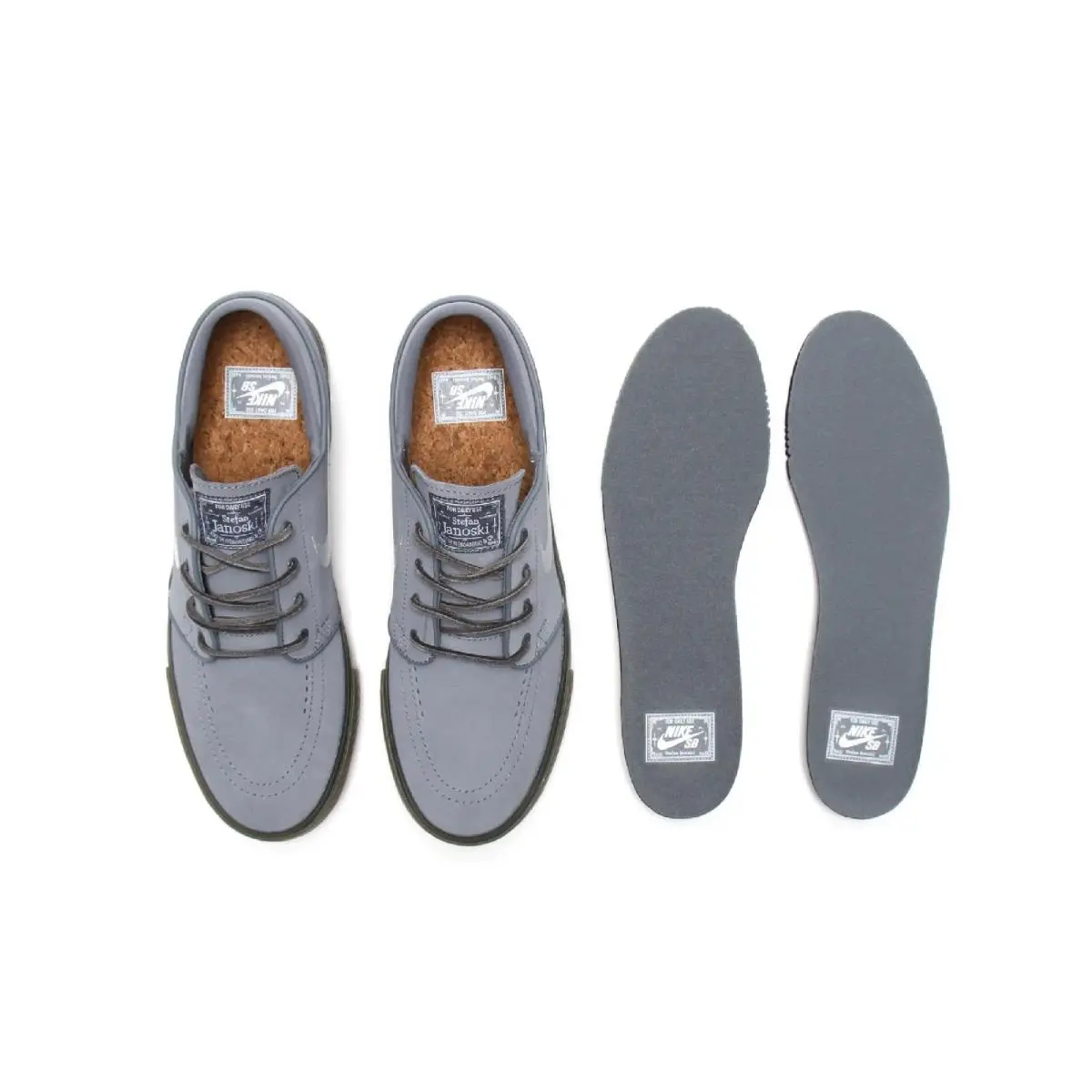 Nike shoes - Nike SB Zoom Janoski OG+ - FD6757-003 - Cool Grey/White-Cool Grey 6