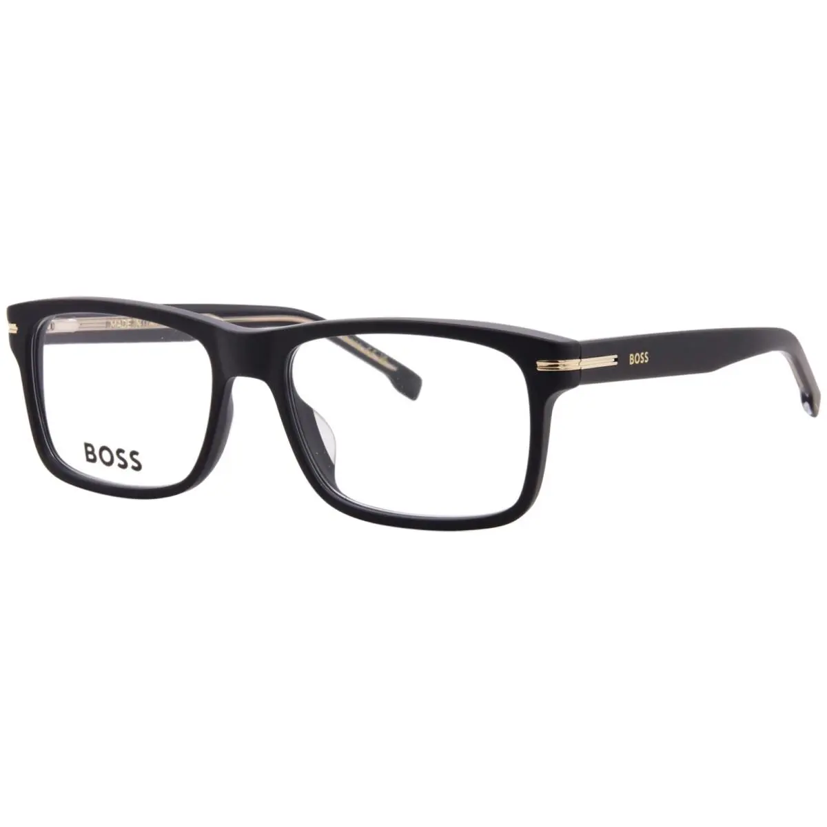 1856/G/U 81V Eyeglasses Men`s Black/shadow Crystal Full Rim 54mm by Hugo Boss