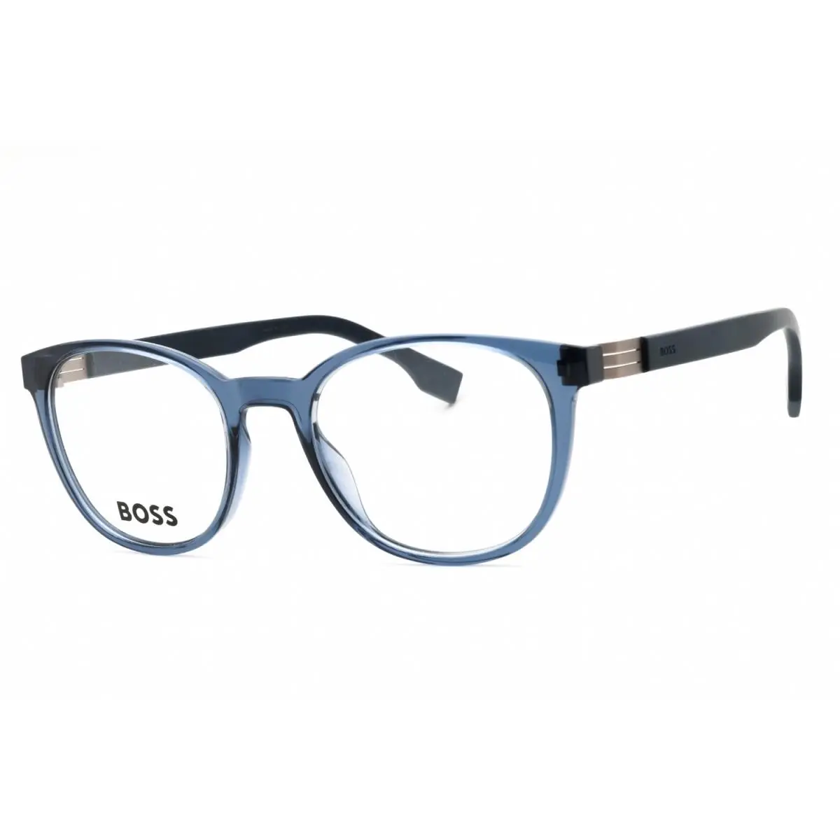 Hugo Boss HB1577-PJP-52 Eyeglasses Frame Size 52mm 20mm 150mm Blue Men 71673685