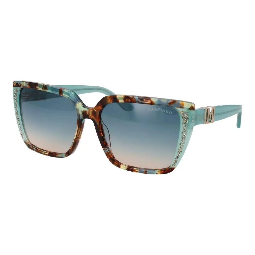 Marciano by Guess Turquoise Acetate Sunglasses - MA-1070948