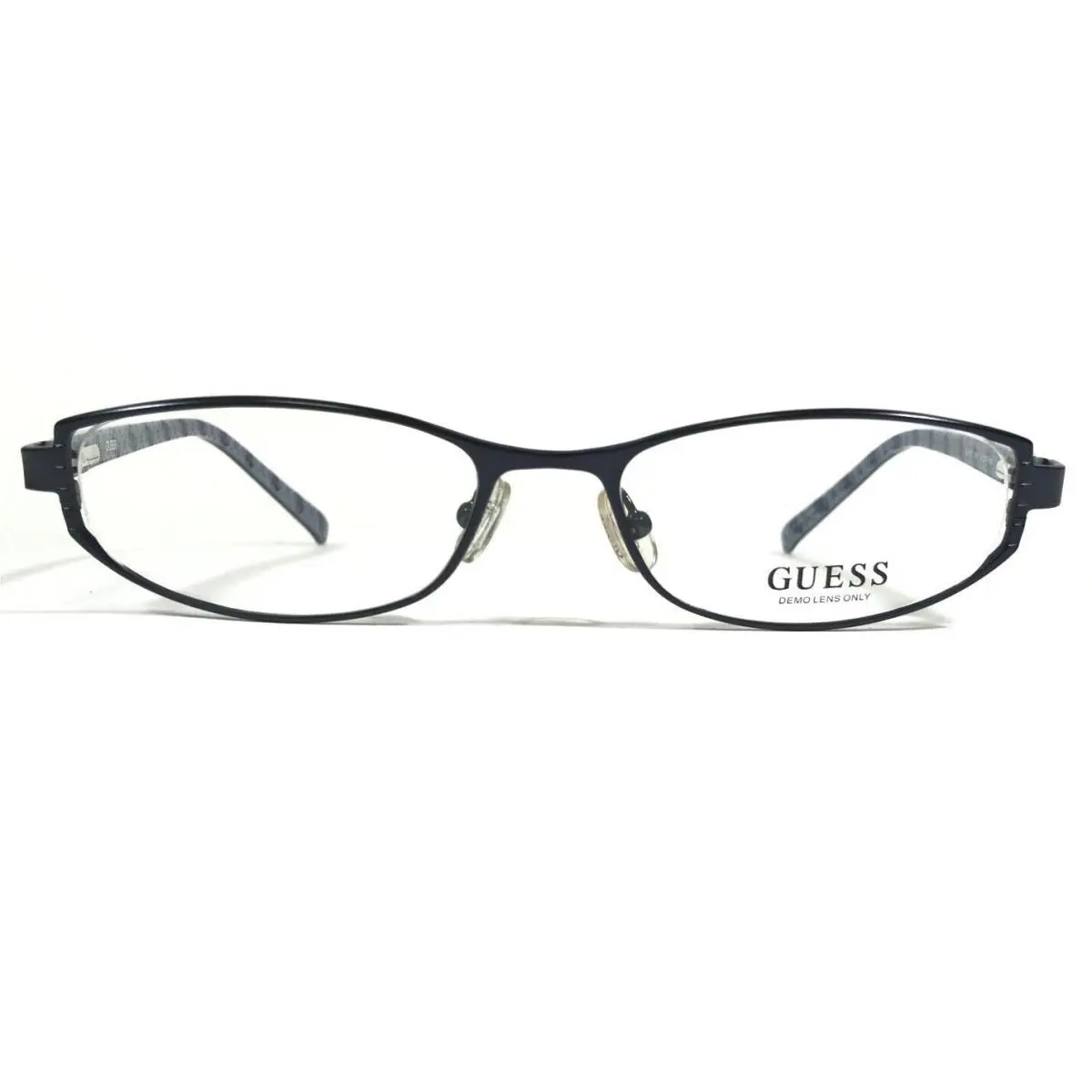 Guess GU1371 NV Eyeglasses Frames Blue Rectangular Full Rim 51-17-135