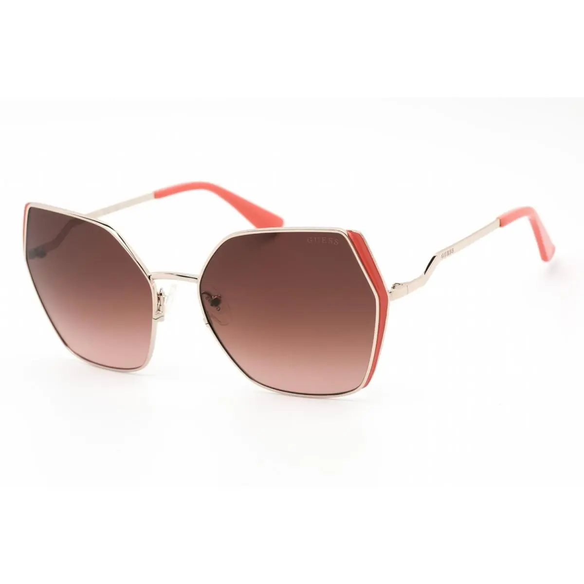GU7843 32F Gold/brown Gradient 61-18-135 Sunglasses by Guess