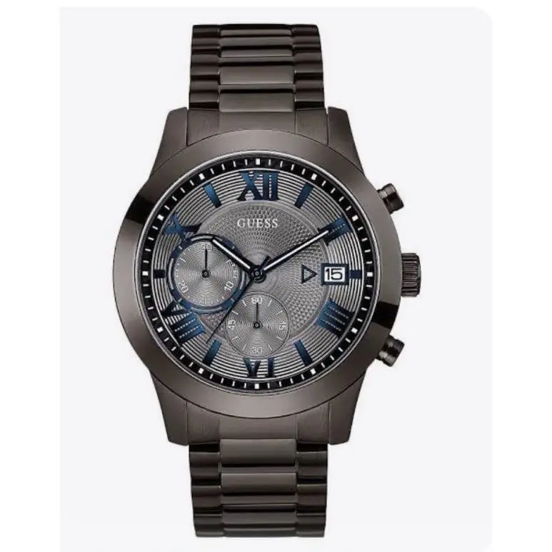 Guess Men`s Gunmetal Chronograph Watch Model U066862