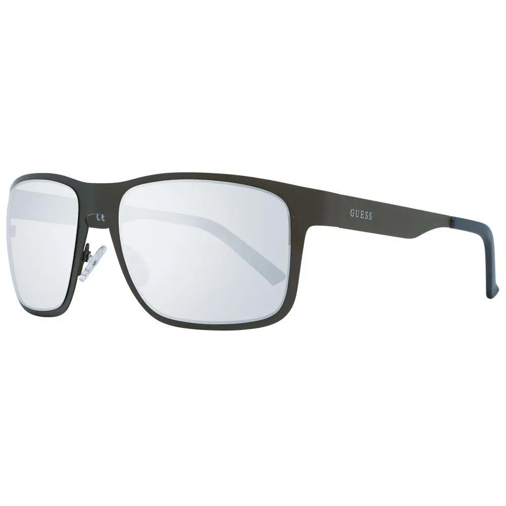Gray Metal Sunglasses - GU-1038994 by Guess