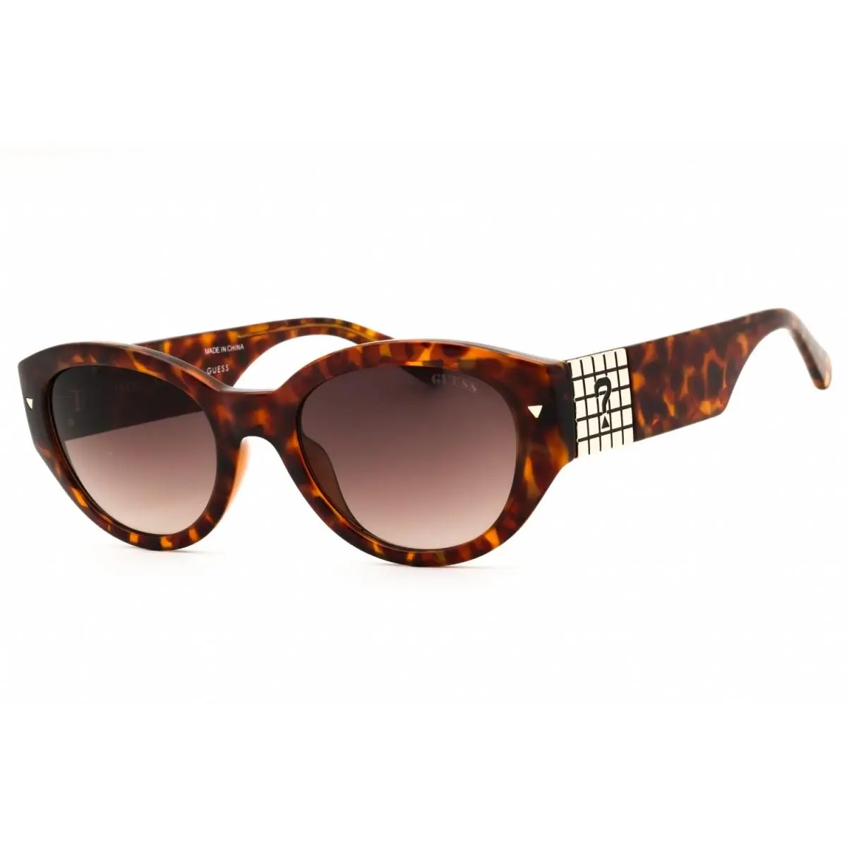 Guess GU8241 53F Blonde Havana/brown Gradient 55-21-135 Sunglasses