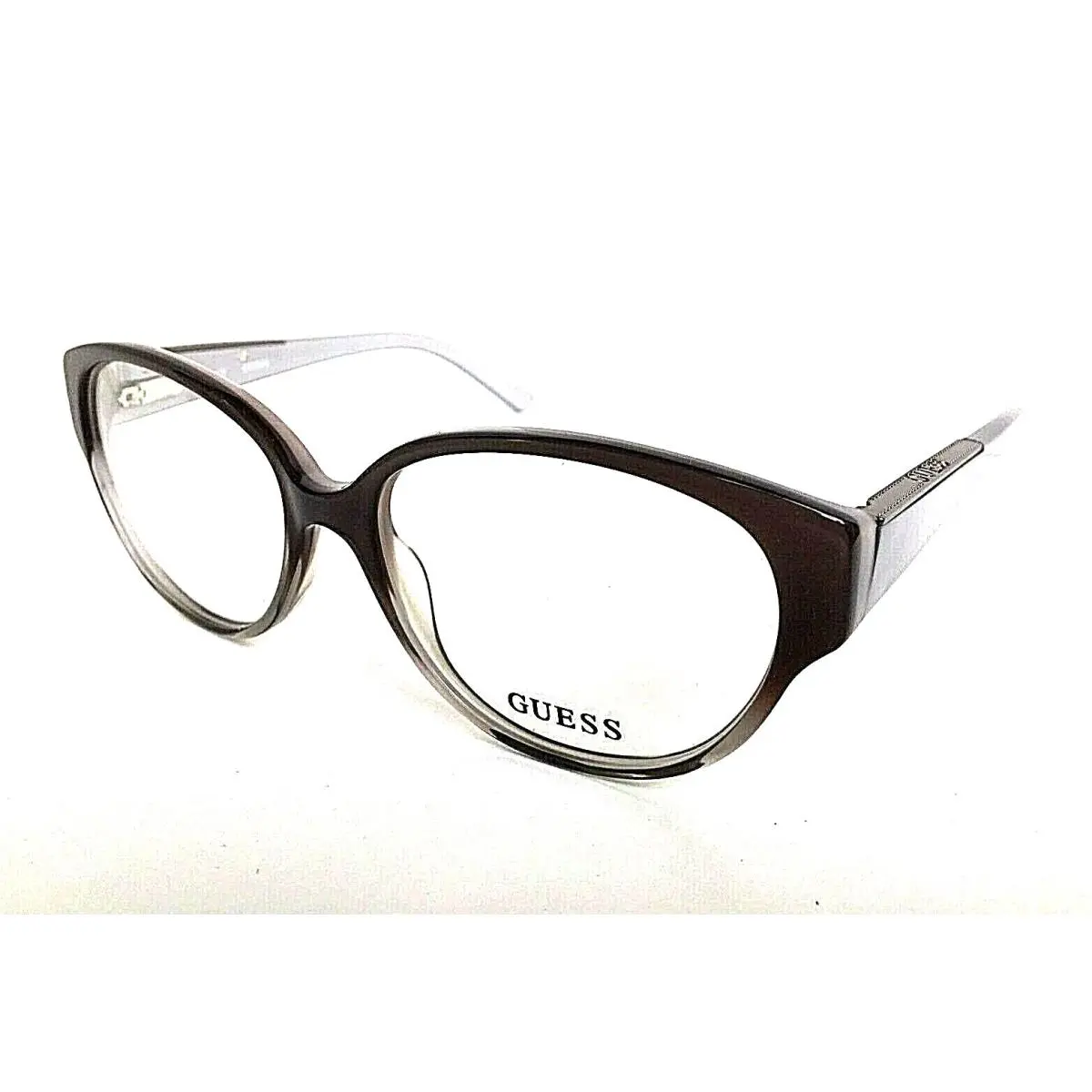 Guess GU 2394 Gry 54mm Gray Cat Eye Rx Women`s Eyeglasses Frame