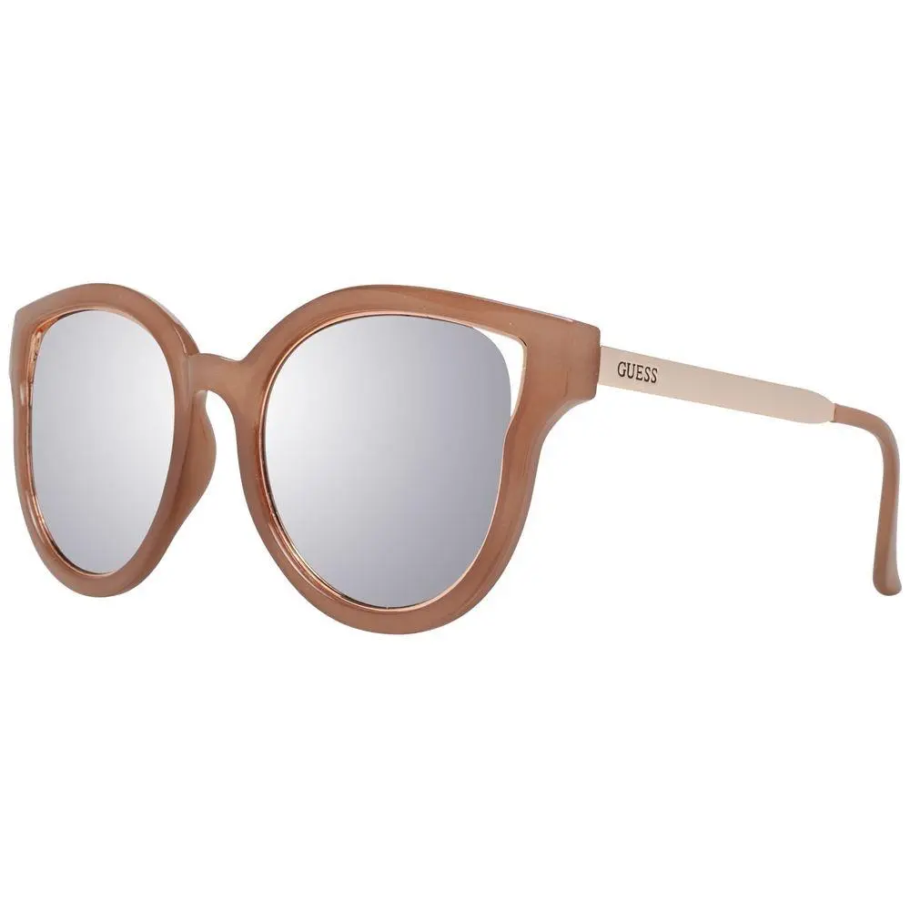 Brown Metal Plastic Sunglasses - GU-1020182 by Guess