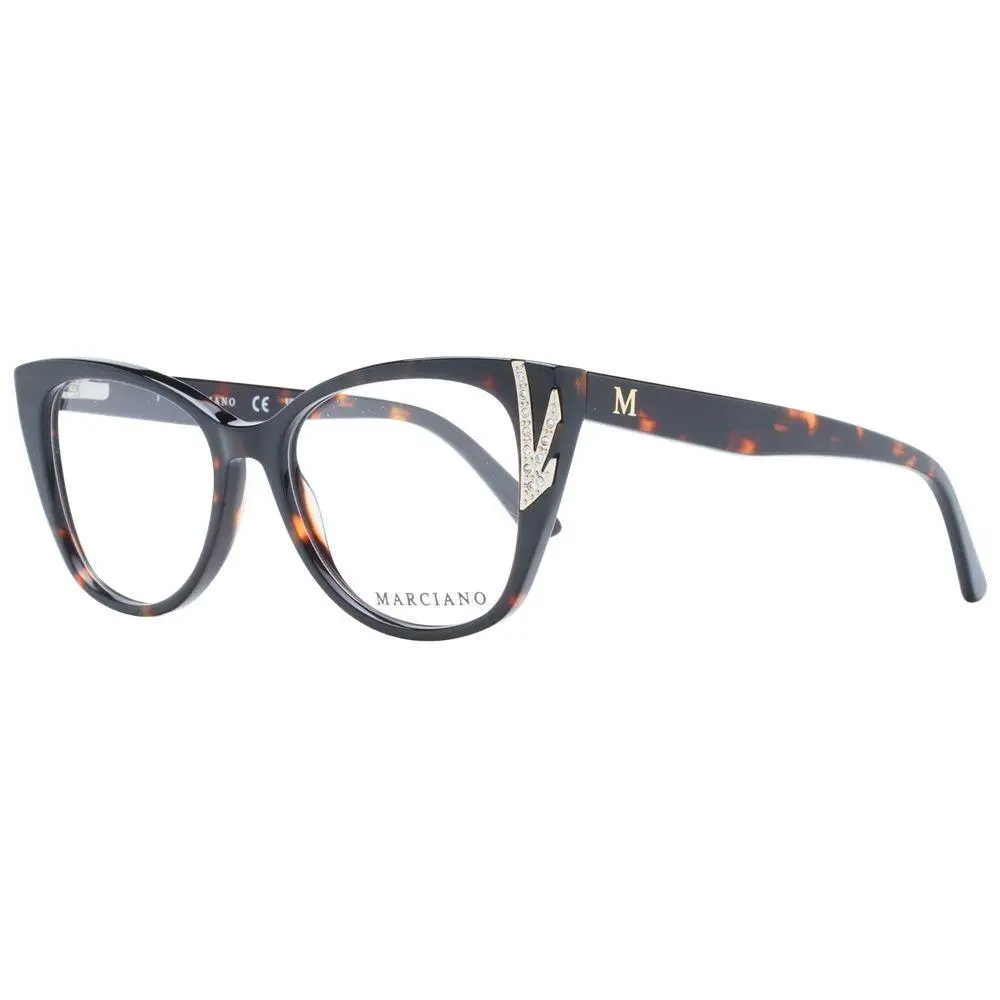Marciano by Guess Brown Plastic Glasses Frames - MA-1053709