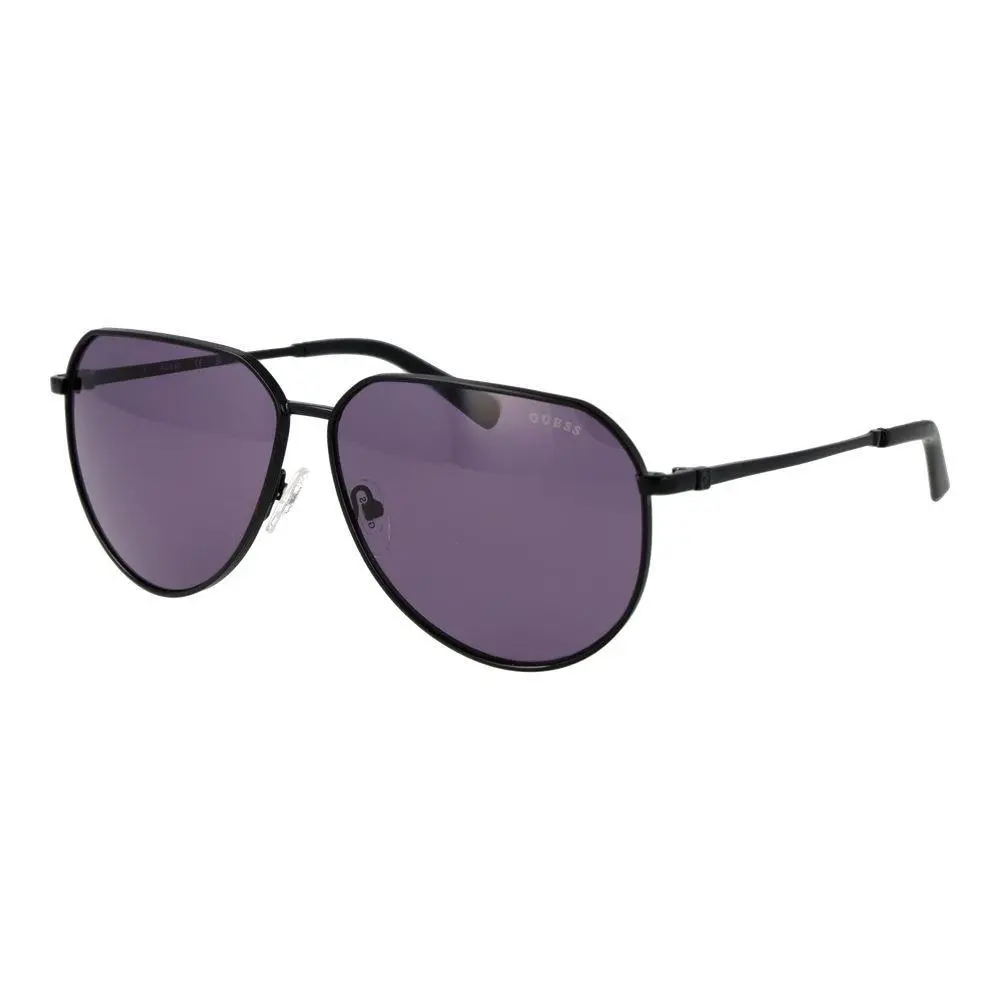 Black Metal Sunglasses - GU-1070910 by Guess