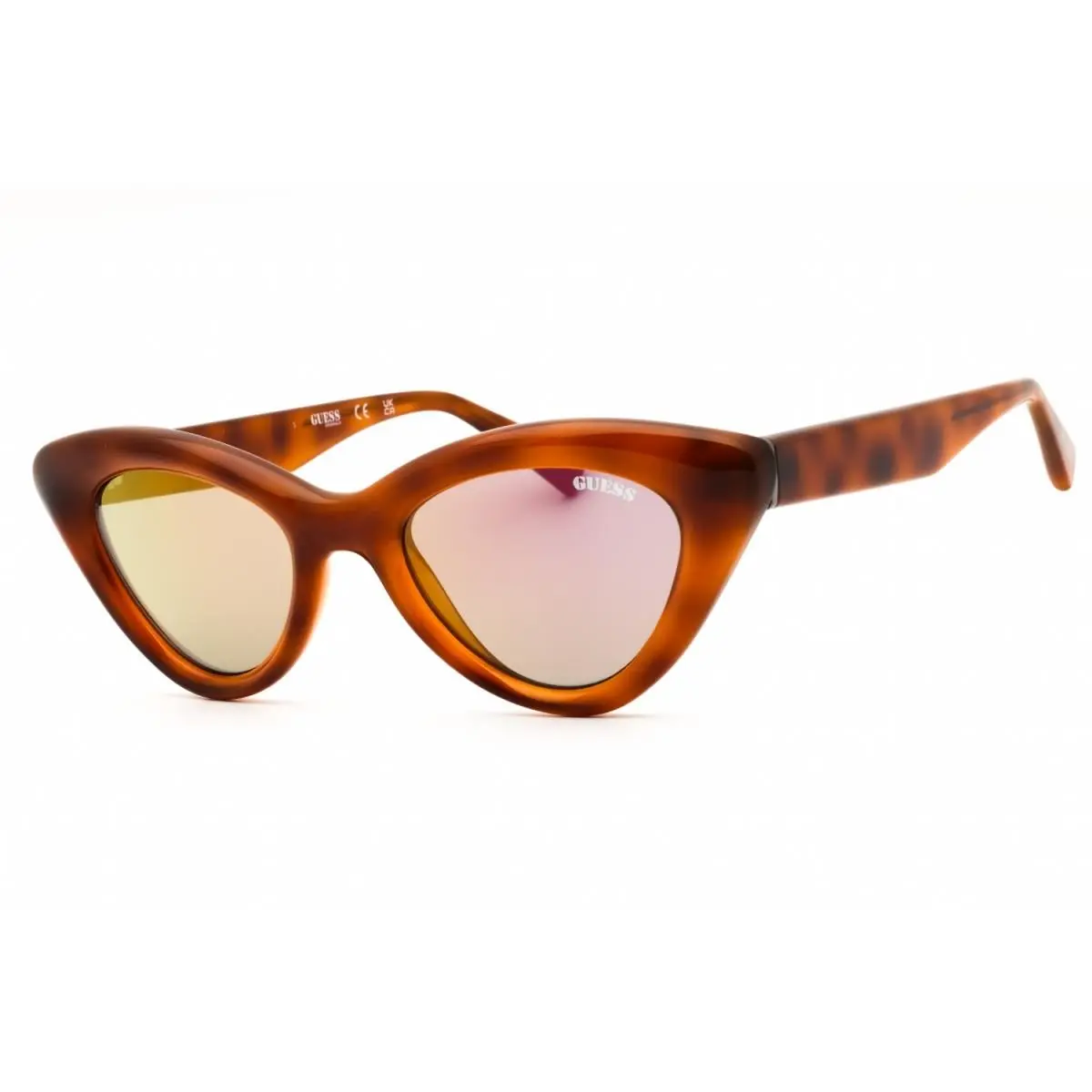 Guess GU00137 53C Blonde Havana/smoke Mirror 50-20-145 Sunglasses