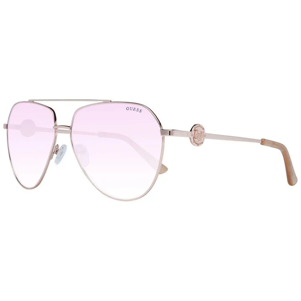 Rose Gold Metal Sunglasses - GU-1042472 by Guess
