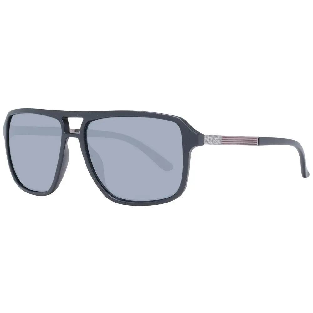 Black Plastic Sunglasses - GU-1045660 by Guess