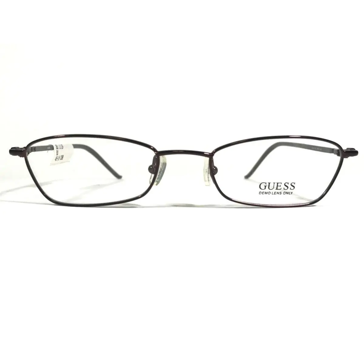 Guess Eyeglasses Frames GU1115 BU Red Burgundy Rectangular Full Rim 49-18-138