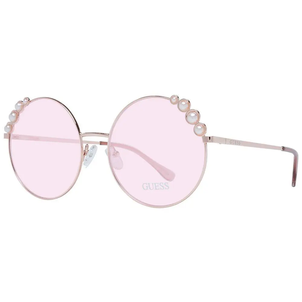 Guess Rose Gold Metal Sunglasses - GU-1029992