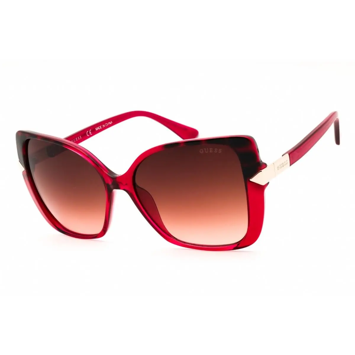 Guess GU7820 69T Shiny Bordeaux/bordeaux Gradient 56-15-135 Sunglasses