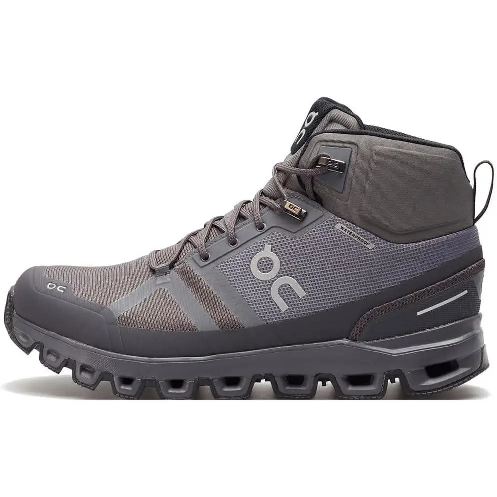 ON Running - Cloudrock Waterproof - 2399246 - Color: Grey-brown - Size: 9.5
