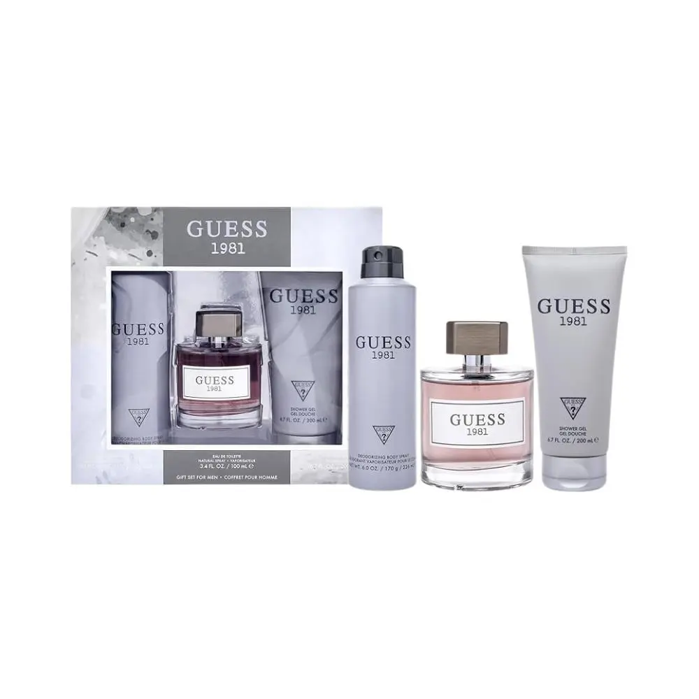 Guess 1981 For Men by Guess 3-PC Eau de Toilette Gift Set