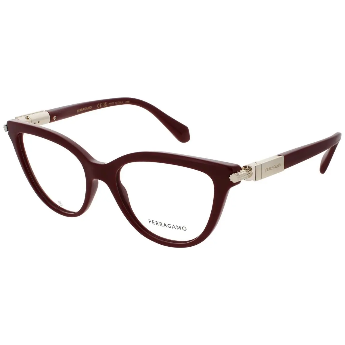 Salvatore Ferragamo SF SF2974 601 52 Eyeglasses Burgundy Frame 52 mm