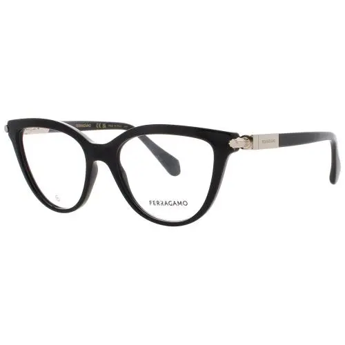 Salvatore Ferragamo SF SF2974 001 52 Eyeglasses Black Frame 52 mm
