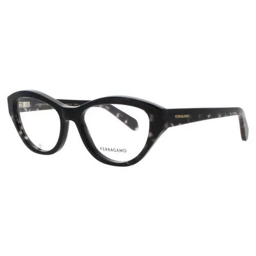 Salvatore Ferragamo SF SF3011 004 53 Eyeglasses Black / Tortoise Frame 53 mm