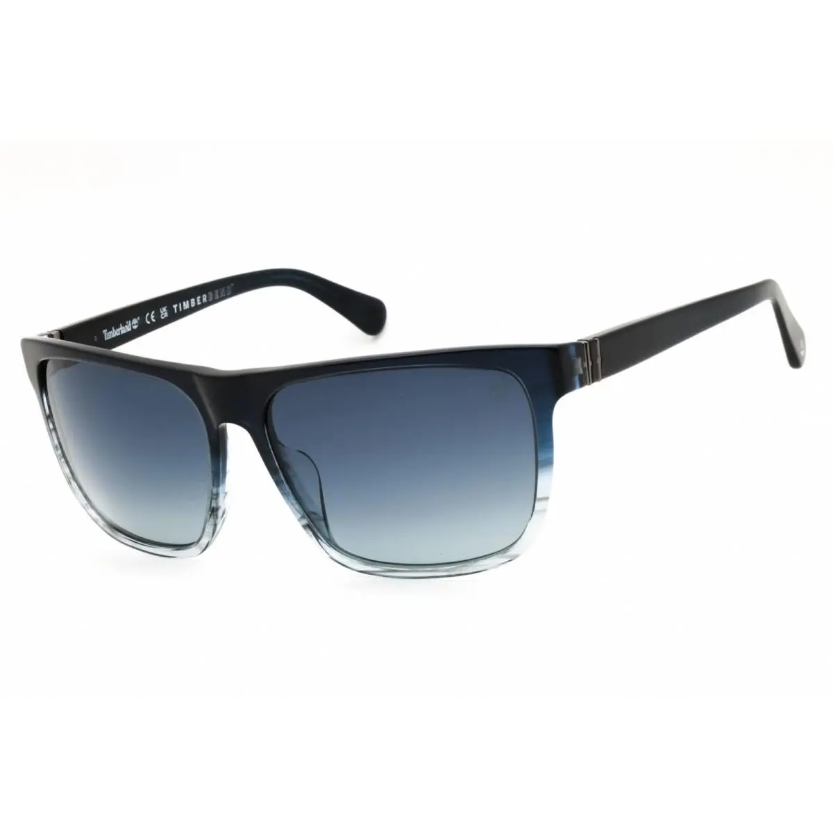 Timberland Men`s Sunglasses Blue/clear Acetate Full Rim Frame TB00054-H 92D