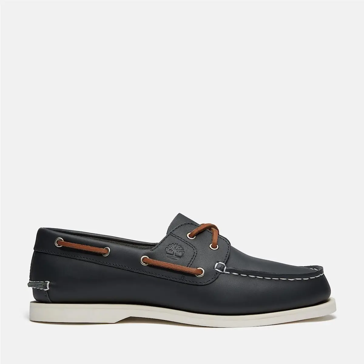 Timberland Women`s 7 Classic Boat Shoe Navy Full Grain TB0A2Q9XEP8