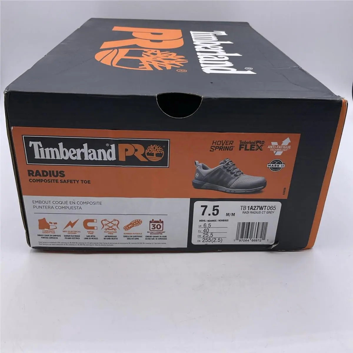 Timberland shoes - Timberland Pro Radius Tb0a27wt - Pro Radius - Black 11