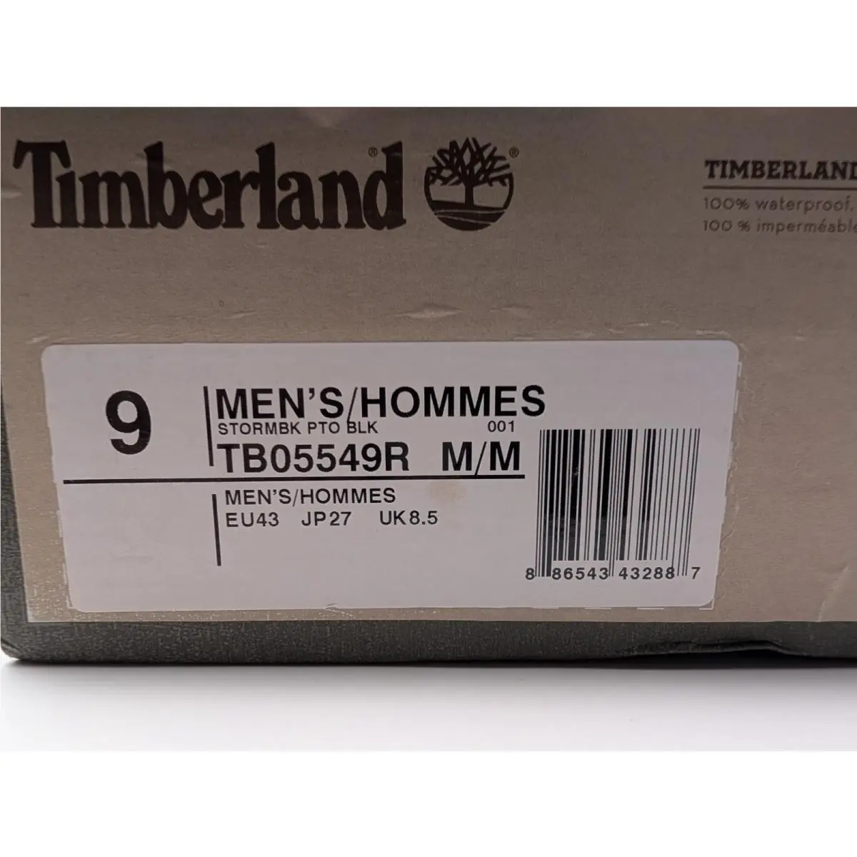 Timberland shoes - Timberland Stormbuck Plain - Stormbuck Plain - Black (UPC: 886543432887) 8