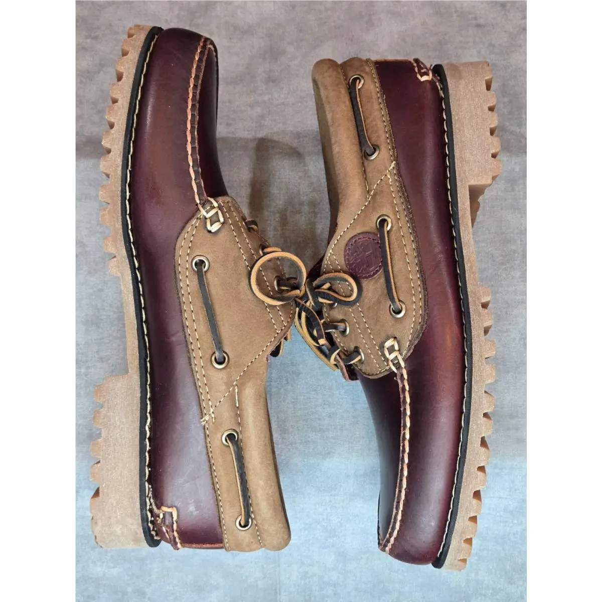 Timberland shoes - Timberland Authentic Boat Shoe - Authentic Boat Shoe - TB 0A2PDQ EIW - Burgundy 0